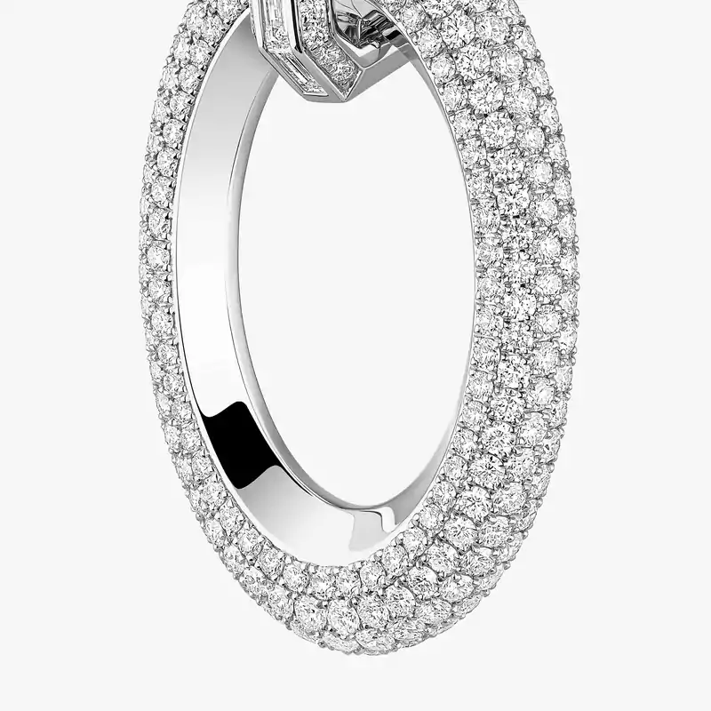 Groove White Gold For Her Diamond Earrings 13470-WG