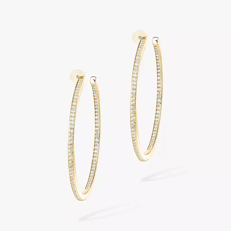 أقراط دائرية صغيرة Gatsby