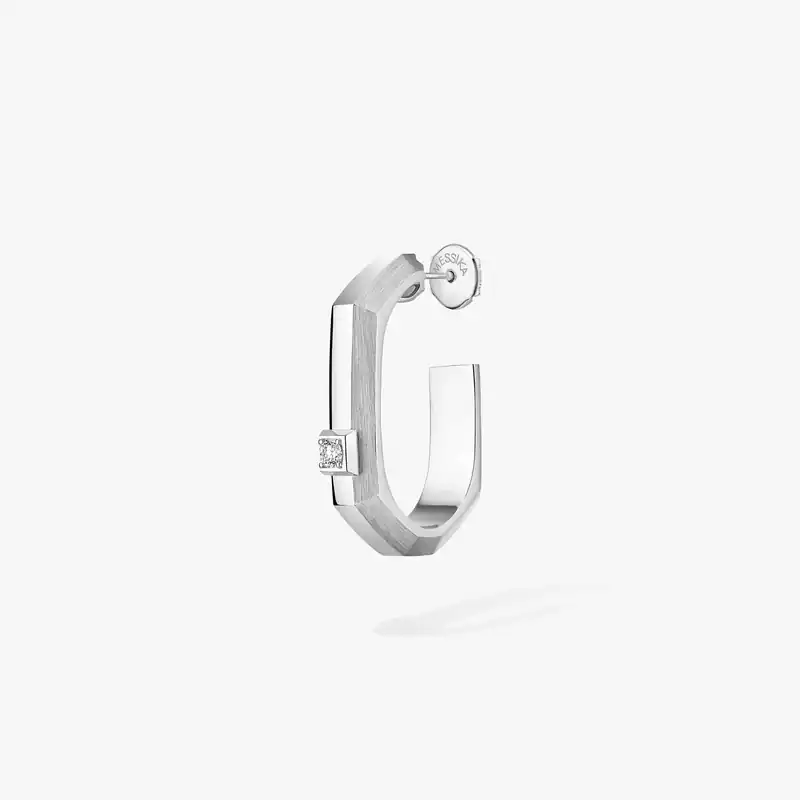Moderniste single hoop earring SM