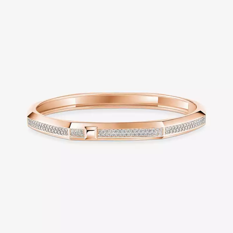 Moderniste pavé bracelet, medium model