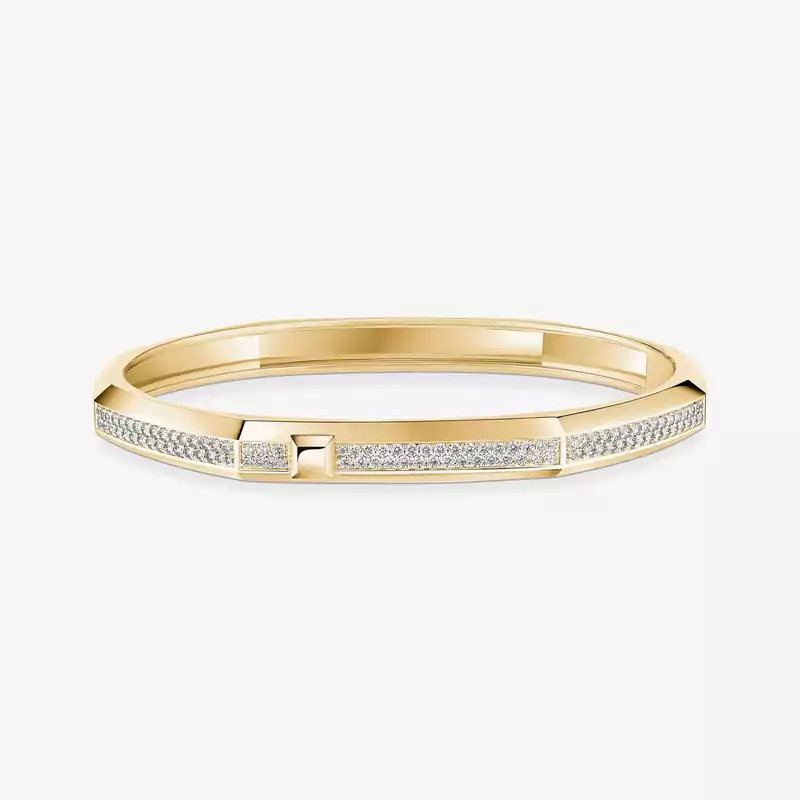 Moderniste pavé bracelet, medium model