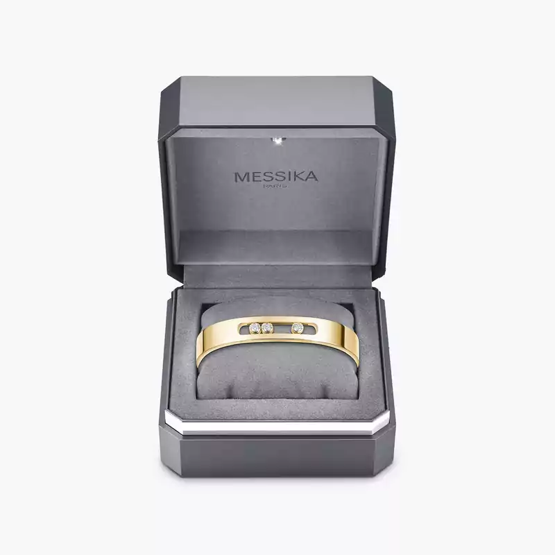 Bracciale Donna Oro giallo Diamante Bangle Move Joaillerie 13586-YG