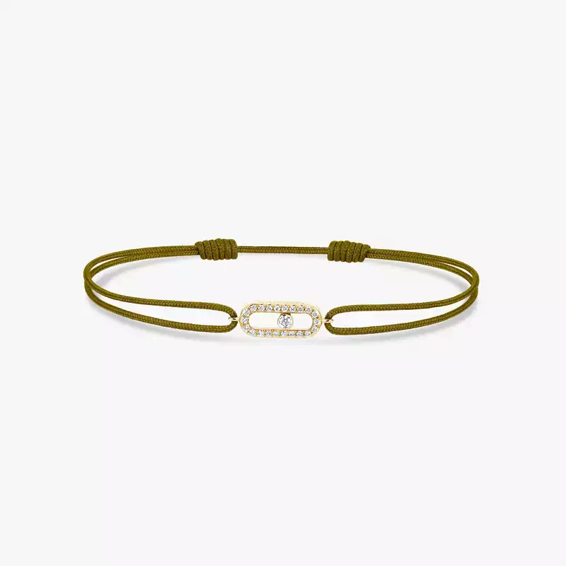Move Uno khaki cord bracelet