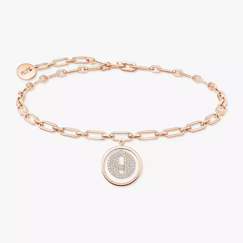 Lucky Move Diamond Pavé Ankle Bracelet