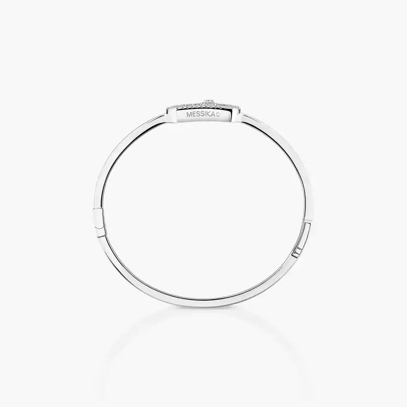 So Move pavé bangle White Gold For Her Diamond Bracelet 13428-WG