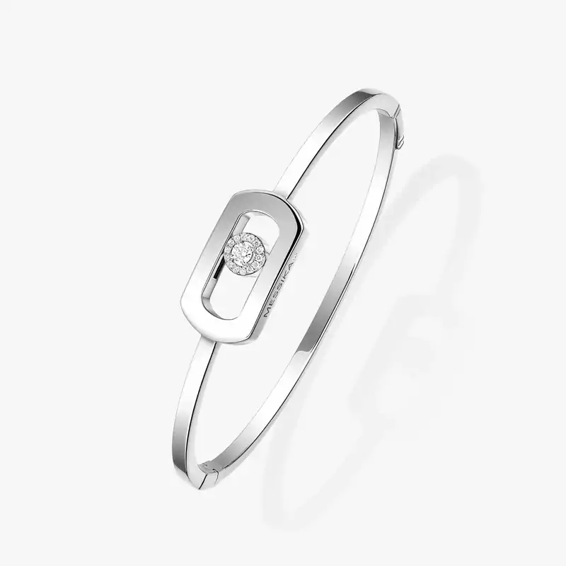 So Move Bangle White Gold For Her Diamond Bracelet 13757-WG