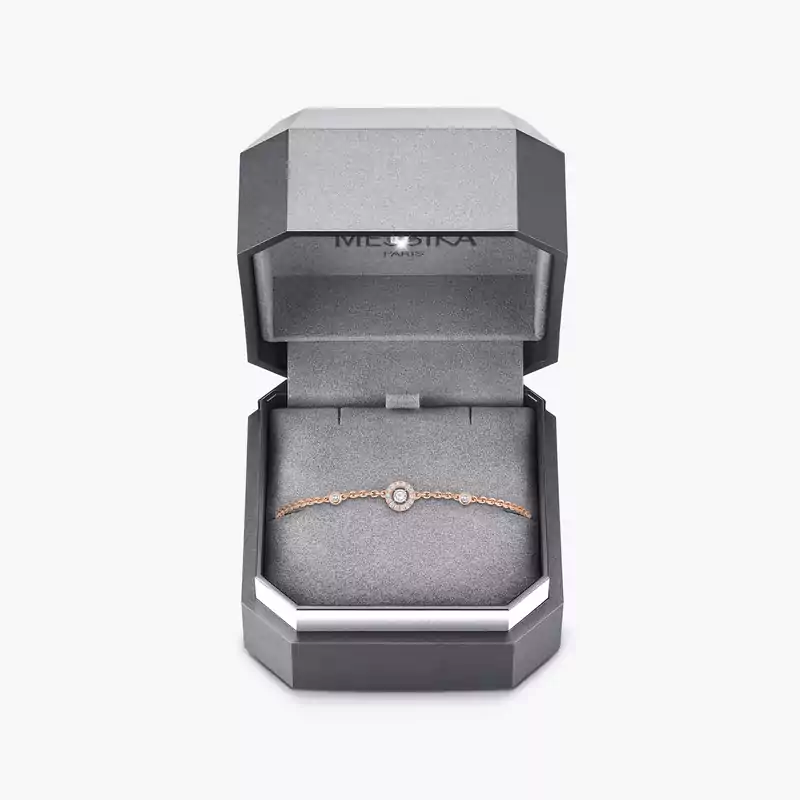 Bracelet Femme Or Rose Diamant Joy XS 05337-PG