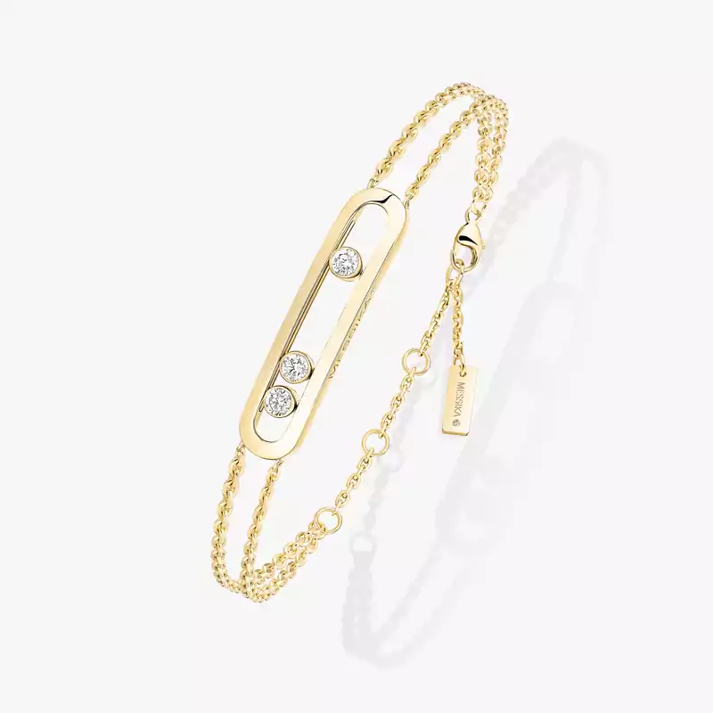Move Classique bracelet Yellow Gold For Her Diamond Bracelet 03996-YG
