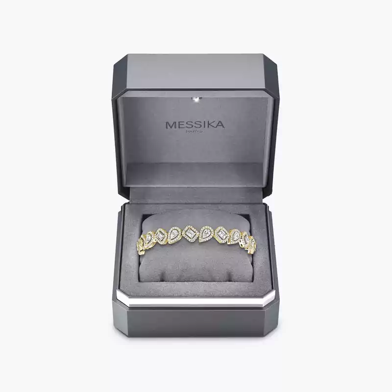 Bracciale Donna Oro giallo Diamante My Twin Rivière 13452-YG