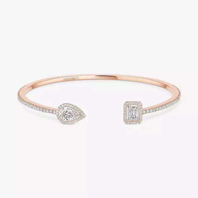 Bracelet skinny My Twin 0,40ct x2