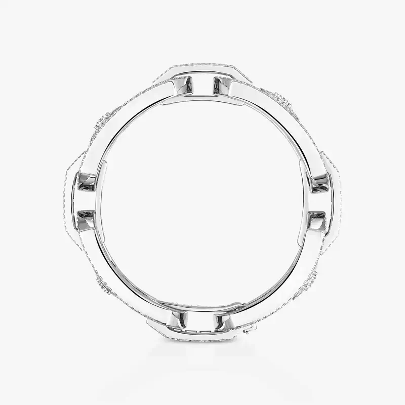 Bracelet Femme Or Blanc Diamant So Move Max Pavé 14302-WG