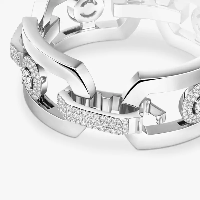 Bracelet Femme Or Blanc Diamant So Move Max 14241-WG