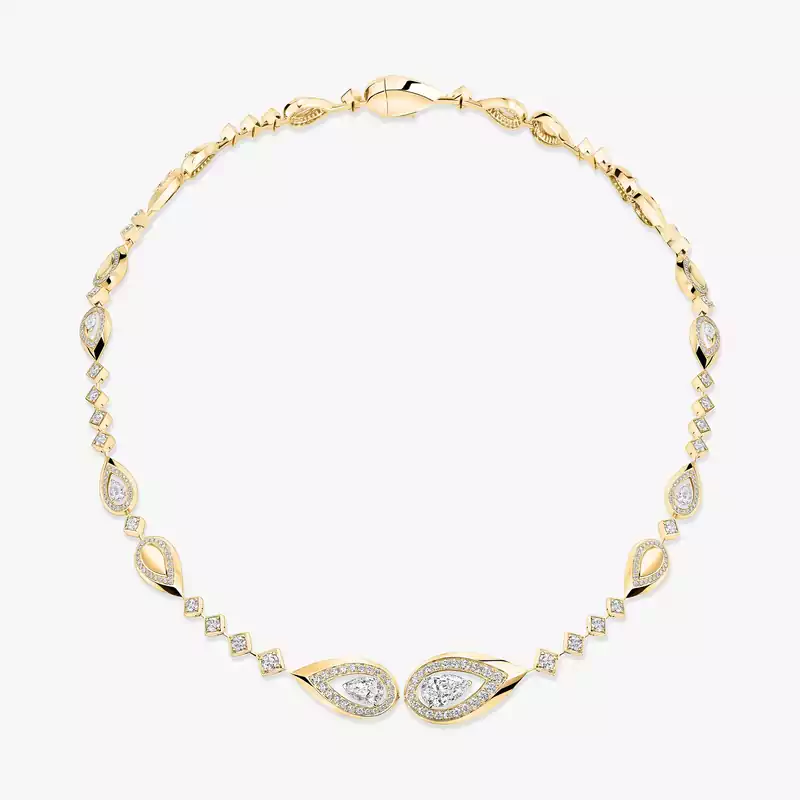 Fiery rivière necklace