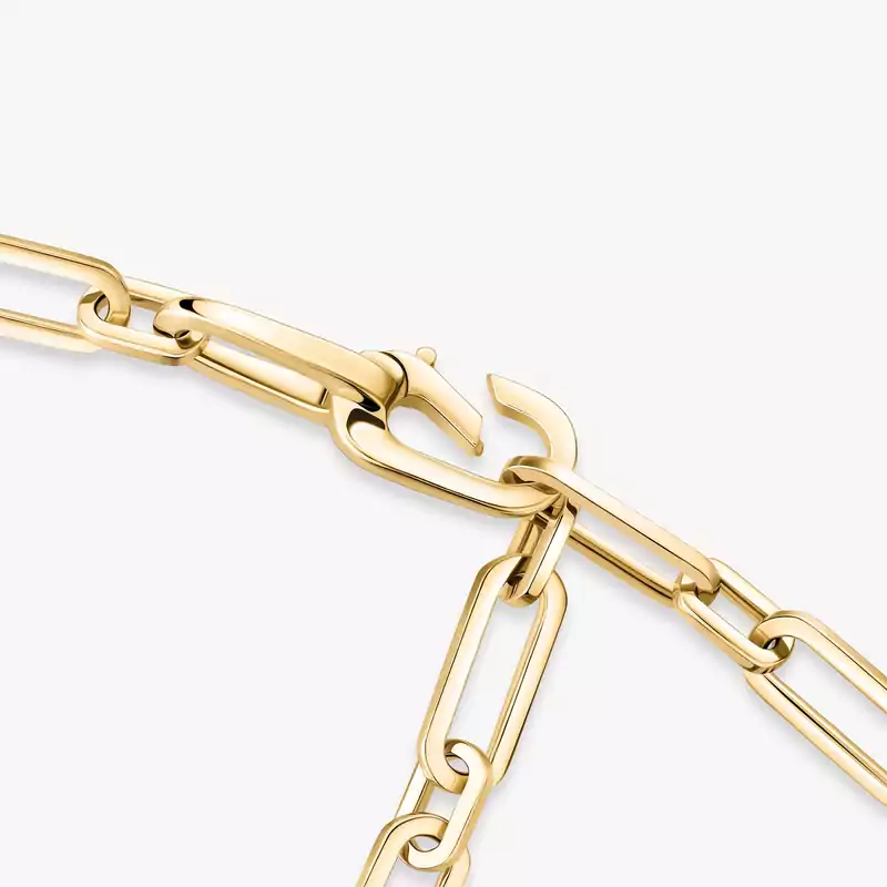 Collier Femme Or Jaune Diamant Choker Move Link Multi 12010-YG