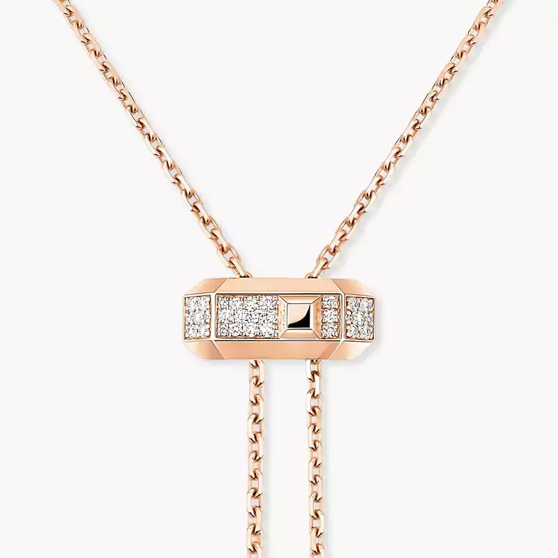 Moderniste tie necklace
