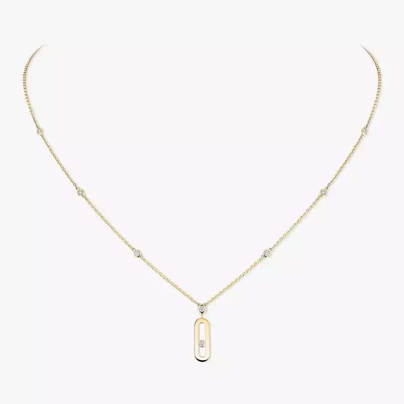 Collana con pendente Move Uno, modello piccolo
