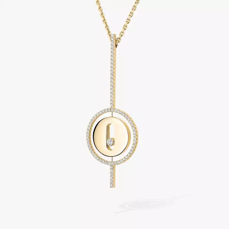 Collier Femme Or Jaune Diamant Lucky Move Arrow 10113-YG