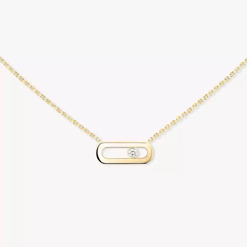 Collier Femme Or Jaune Diamant Move Uno 14613-YG