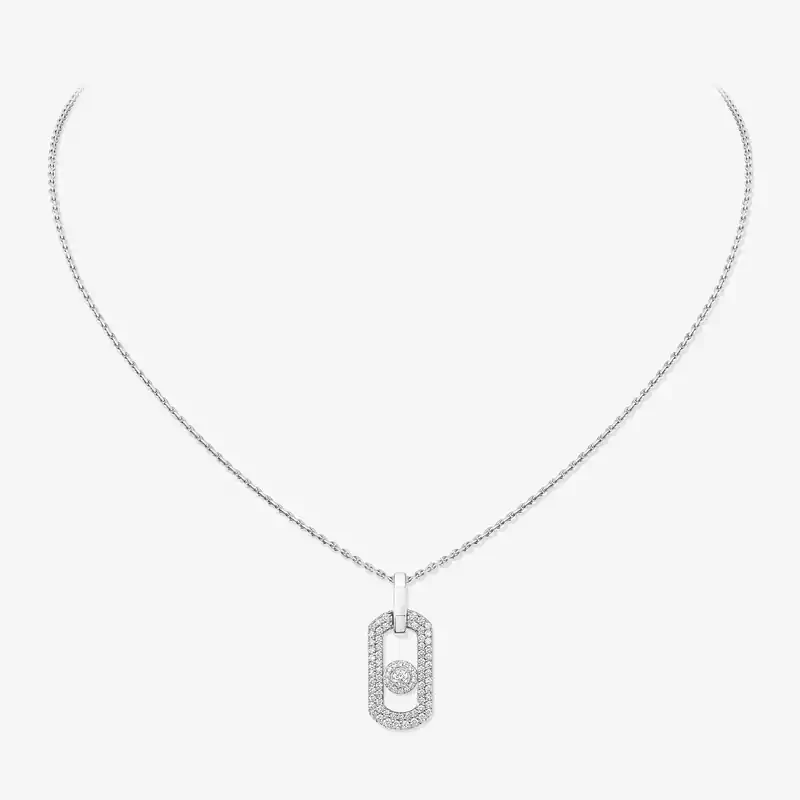 So Move pavé necklace