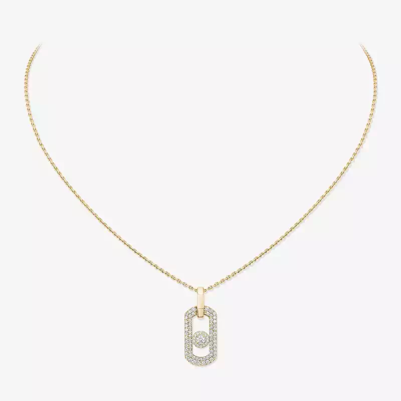 So Move pavé necklace
