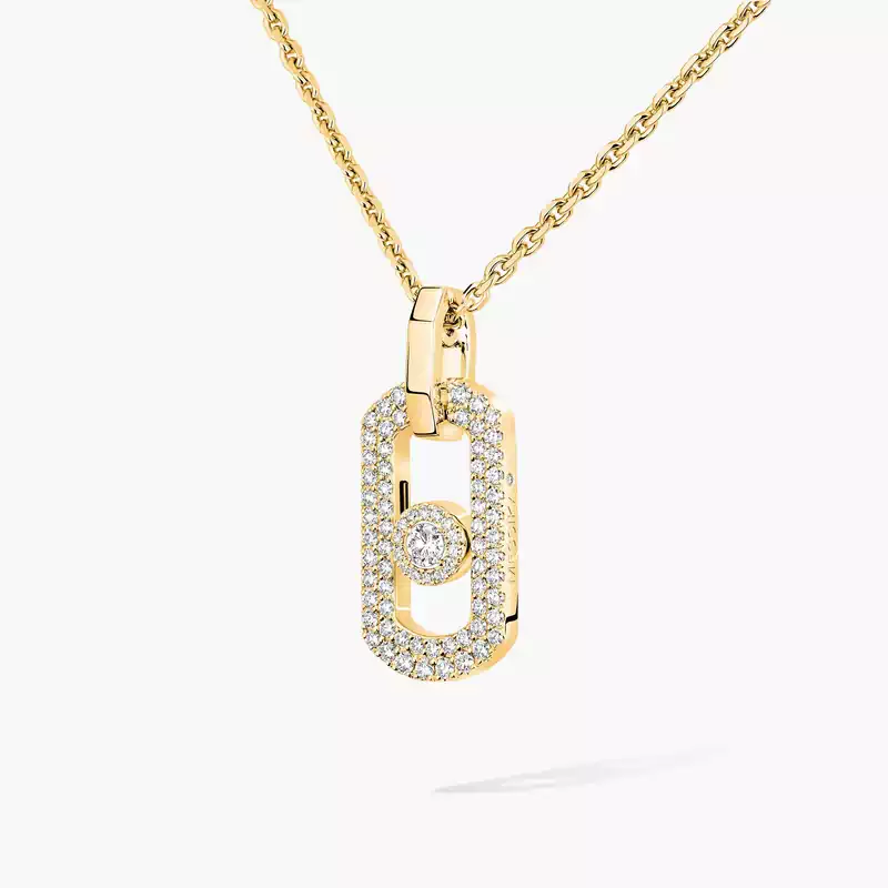 So Move pavé necklace