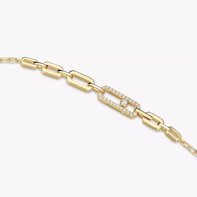 Move Uno  Yellow Gold For Her Diamond Necklace 07170-YG