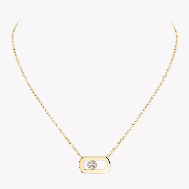 Collier Femme Or Jaune Diamant So Move 12944-YG