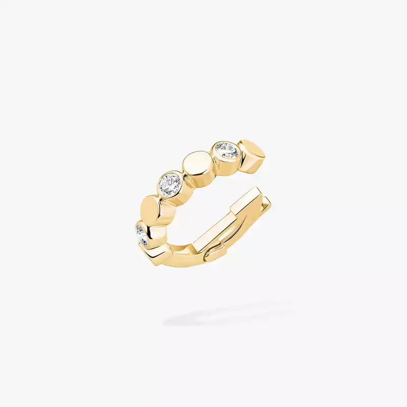 Boucles d'oreilles Femme Or Jaune Diamant Mono Clip D-Vibes 13151-YG