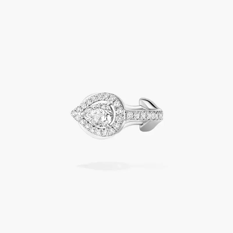 My Twin single top clip earring 0.15ct White Gold For Her Diamond Earrings 07442-WG