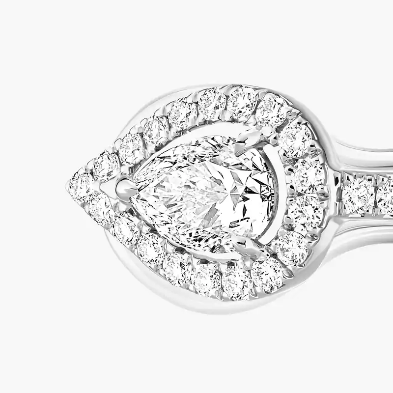 My Twin single top clip earring 0.15ct White Gold For Her Diamond Earrings 07442-WG