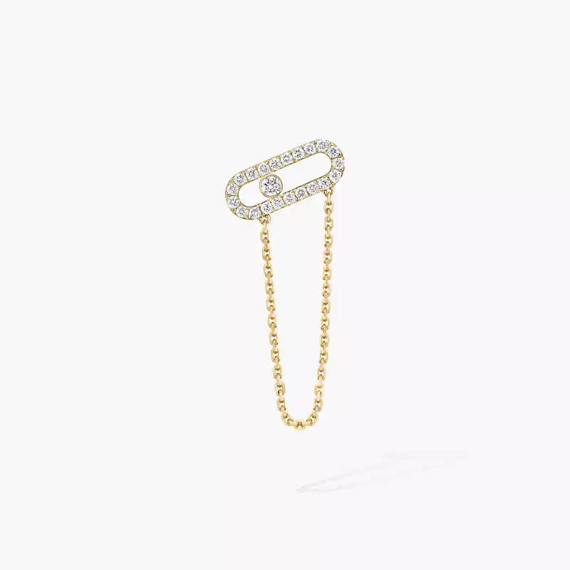 Move Uno single chain earring