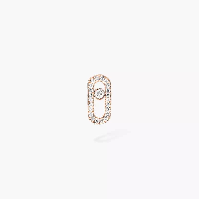 Move Uno single pavé stud earring