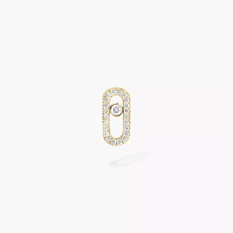 Move Uno single pavé stud earring