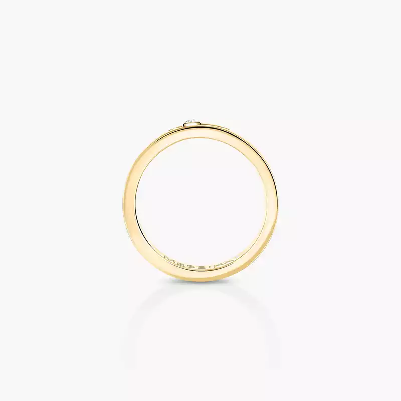 Move Joaillerie Wedding Ring Yellow Gold For Her Diamond Ring 13553-YG
