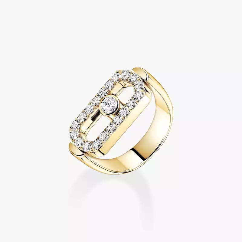 Imperial Move Yellow Gold For Her Diamond Ring 12719-YG
