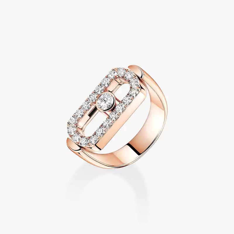 Imperial Move Pink Gold For Her Diamond Ring 12719-PG