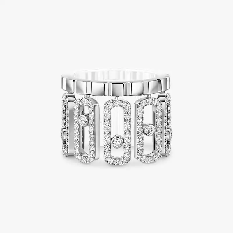 Move Iconica Pavé White Gold For Her Diamond Ring 12821-WG