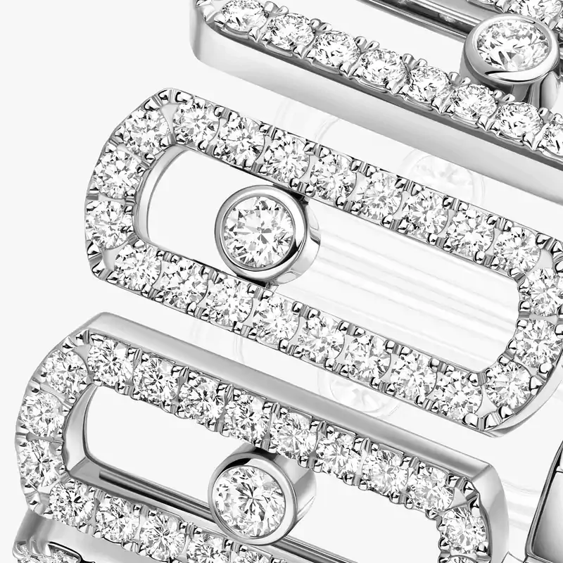 Move Iconica Pavé White Gold For Her Diamond Ring 12821-WG