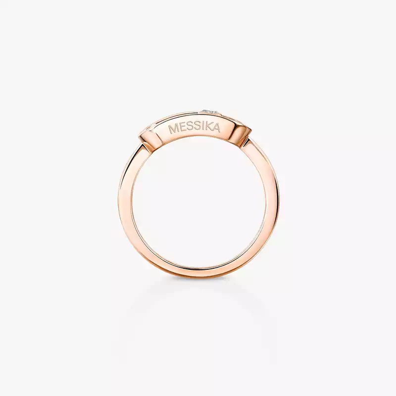 Gold Move Uno Pink Gold For Her Diamond Ring 10055-PG