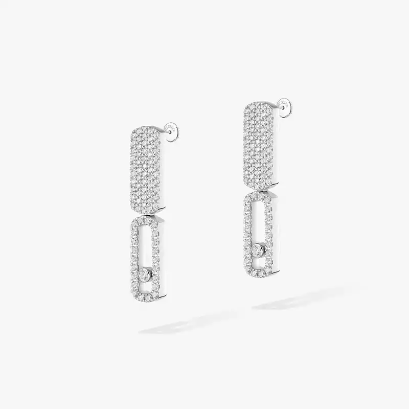 Imperial Move SM White Gold For Her Diamond Earrings 13930-WG