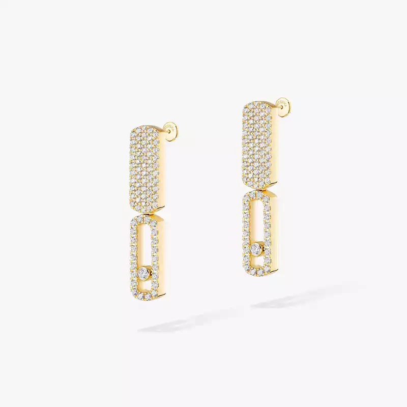 Imperial Move SM Yellow Gold For Her Diamond Earrings 13930-YG