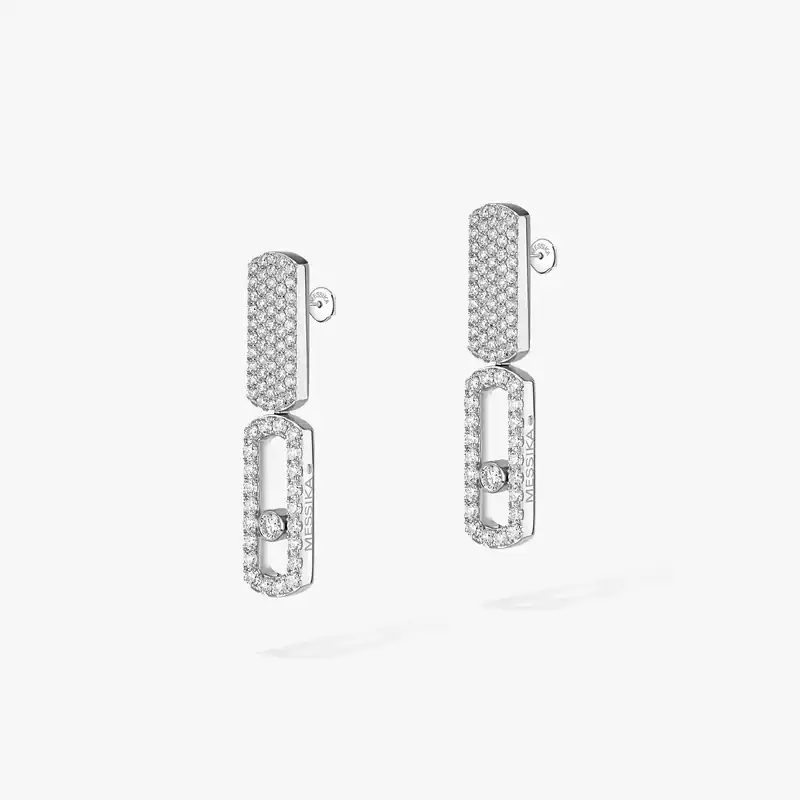 Imperial Move LM White Gold For Her Diamond Earrings 13754-WG