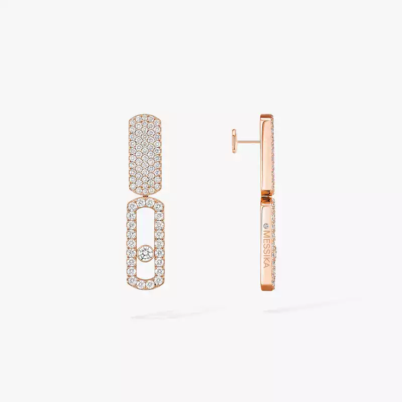 Imperial Move LM Pink Gold For Her Diamond Earrings 13754-PG