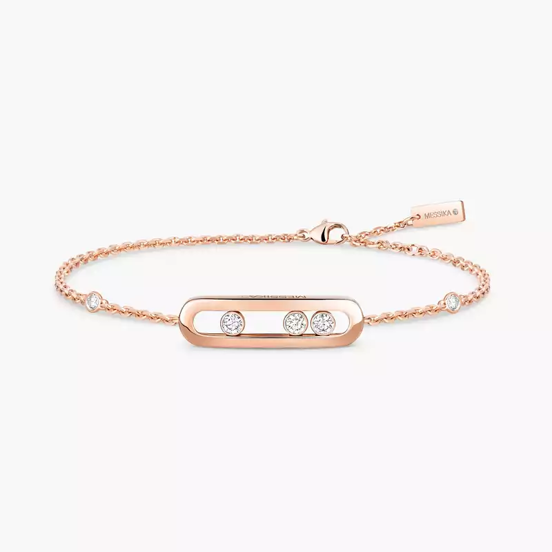 Baby Move Pink Gold For Her Diamond Bracelet 04324-PG