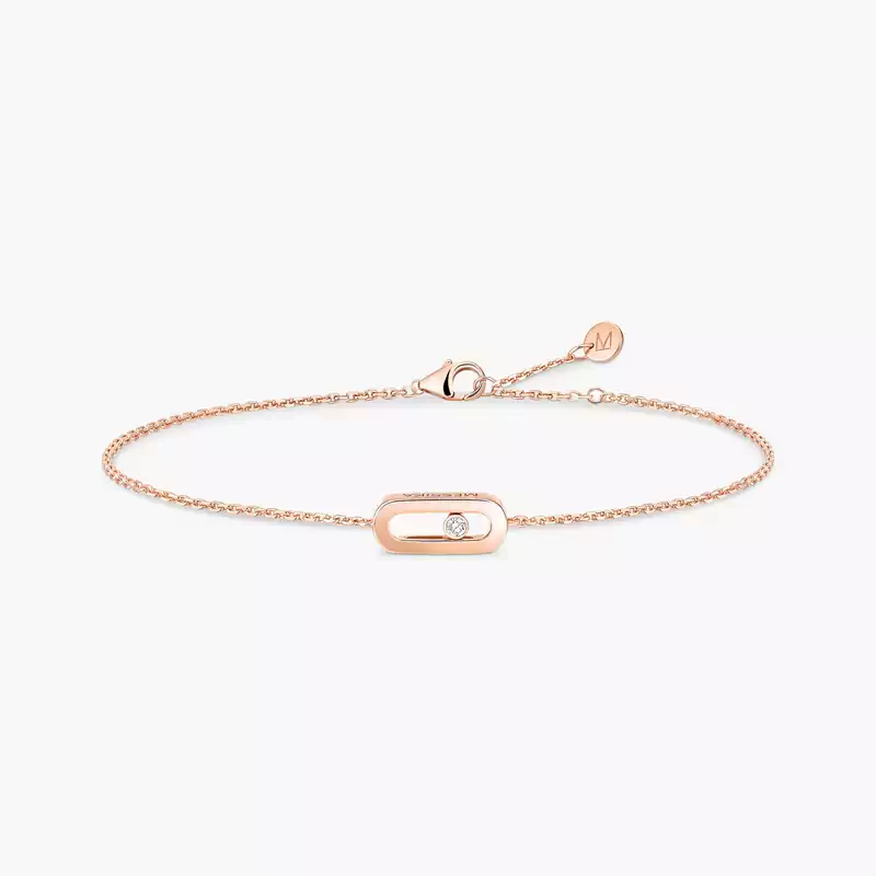 Bracelet Femme Or Rose Diamant Bracelet Messika CARE(S) 12074-PG