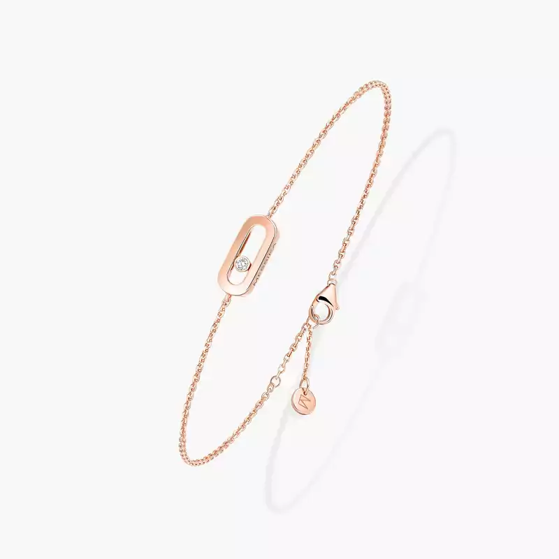 Bracelet Femme Or Rose Diamant Bracelet Messika CARE(S) 12074-PG