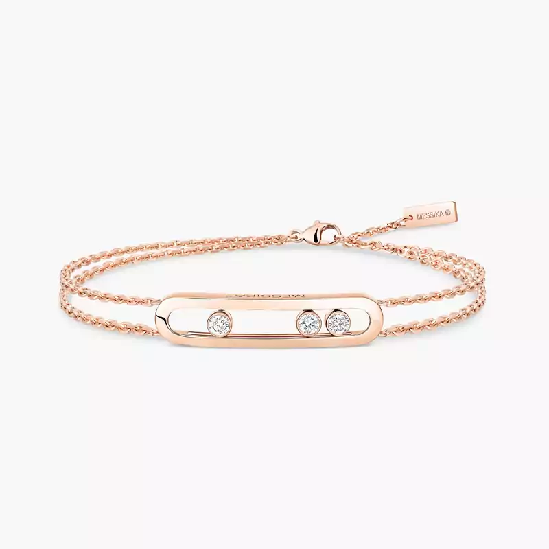 Move Classique Pink Gold For Her Diamond Bracelet 03996-PG