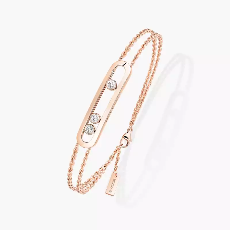 Move Classique Pink Gold For Her Diamond Bracelet 03996-PG