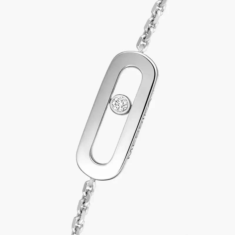 Move Uno Bracelet White Gold For Her Diamond Bracelet 10051-WG