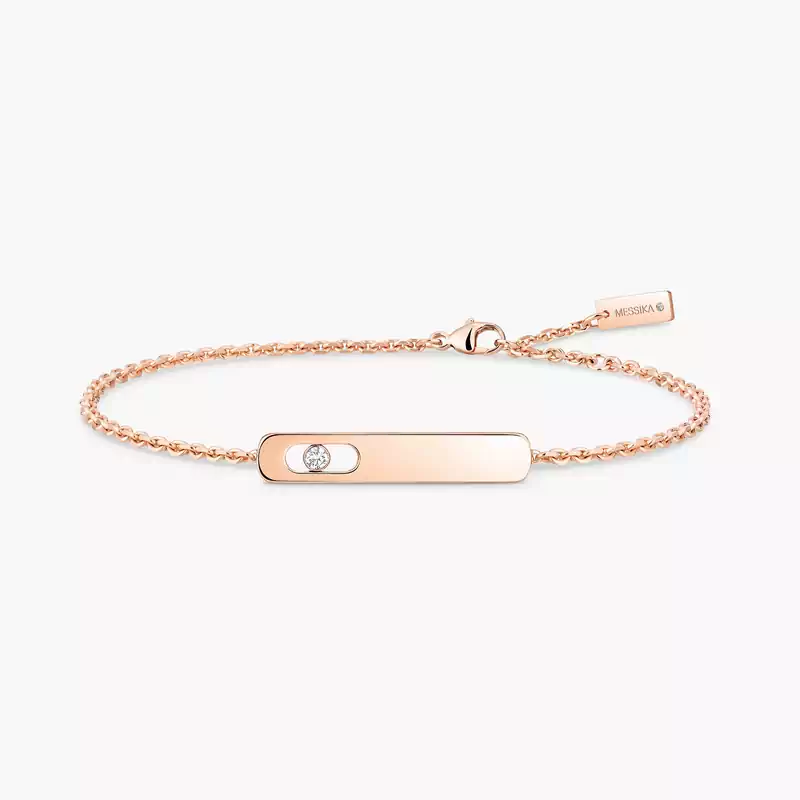 My First Diamond Pink Gold For Her Diamond Bracelet 07513-PG